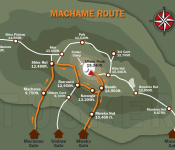 De Kili Machame Route 2015